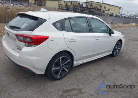 2021 Subaru Impreza Sport 5-Door из США, поврежденный, VIN 4S3GTAL6XM3706621